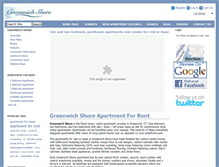 Tablet Screenshot of greenwichshore.com